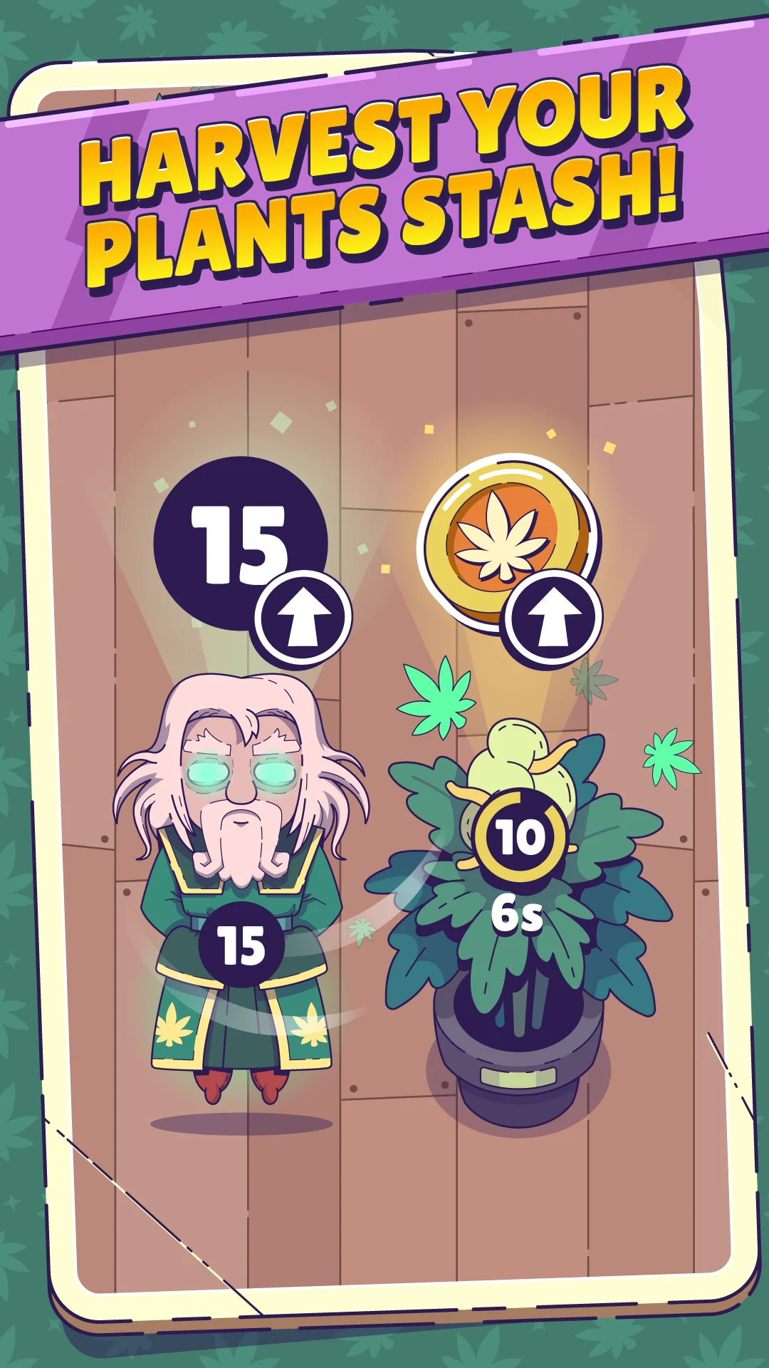 Weed Train : Idle Grow Tycoon screenshot